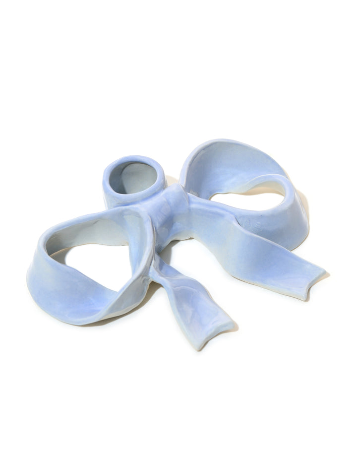 BowKnot Tableware Set, Baby Blue Set of 4