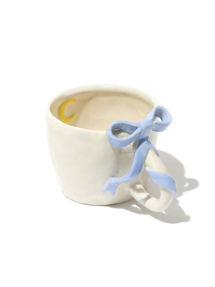 BowKnot Tableware Set, Baby Blue Set of 4