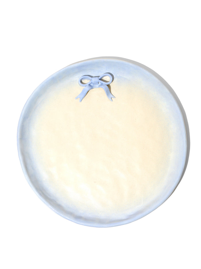 BowKnot Tableware Set, Baby Blue Set of 4
