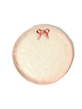 BowKnot Dinner Plate, Blush Pink