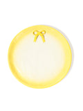 BowKnot Dinner Plate, Butter Yellow