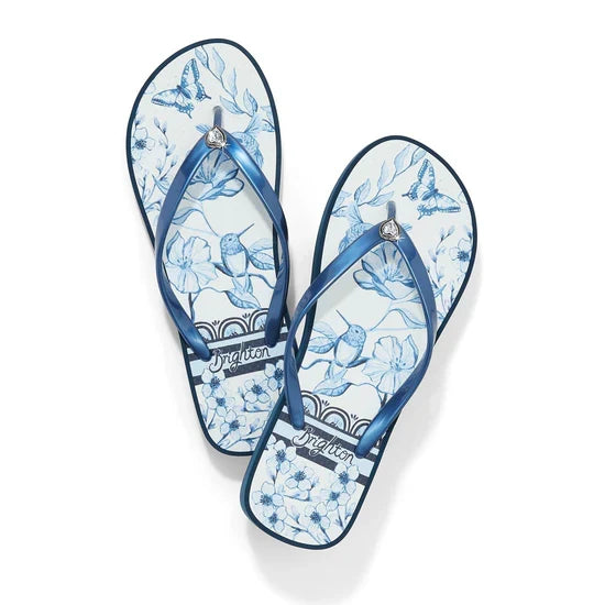 Brighton Birdie Platform Flip Flops