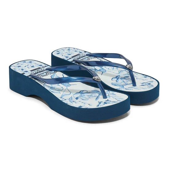 Brighton Birdie Platform Flip Flops