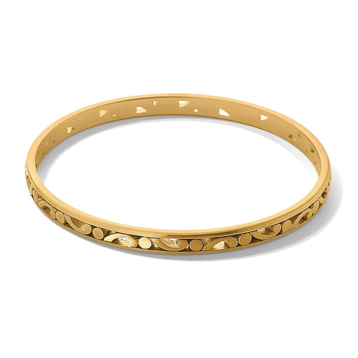 Brighton Gold Contempo Slim Bangle