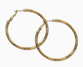 Brighton Large Hoop Charm Earrings