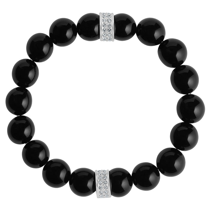Brighton Meridian Petite Black Stretch Bracelet
