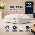 Brightr® Luna Adjustable Memory Foam king size pillow (40x80cm)