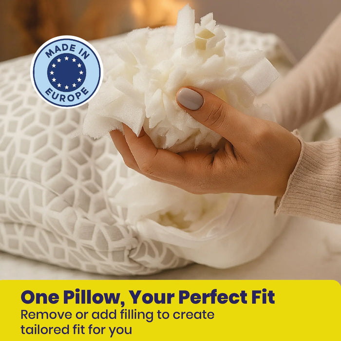 Brightr® MoonHug Adjustable Memory Foam pillow Brightr®