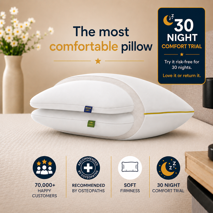 Brightr® Nox Vegan Best Down Alternative pillow
