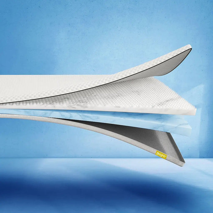 Brightr Orthopedic Firm/Hard mattress topper for back pains