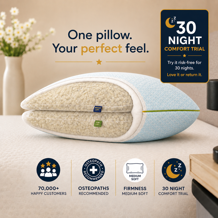 Brightr® Stella Hybrid Adjustable Pillow