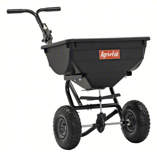 Broadcast spreader walk behind