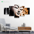 Buddha Compassion by McAshe 5-Piece Canvas