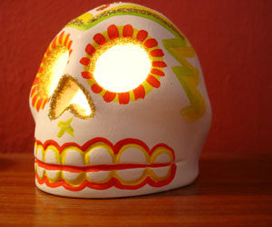 Calavera Tea Lights