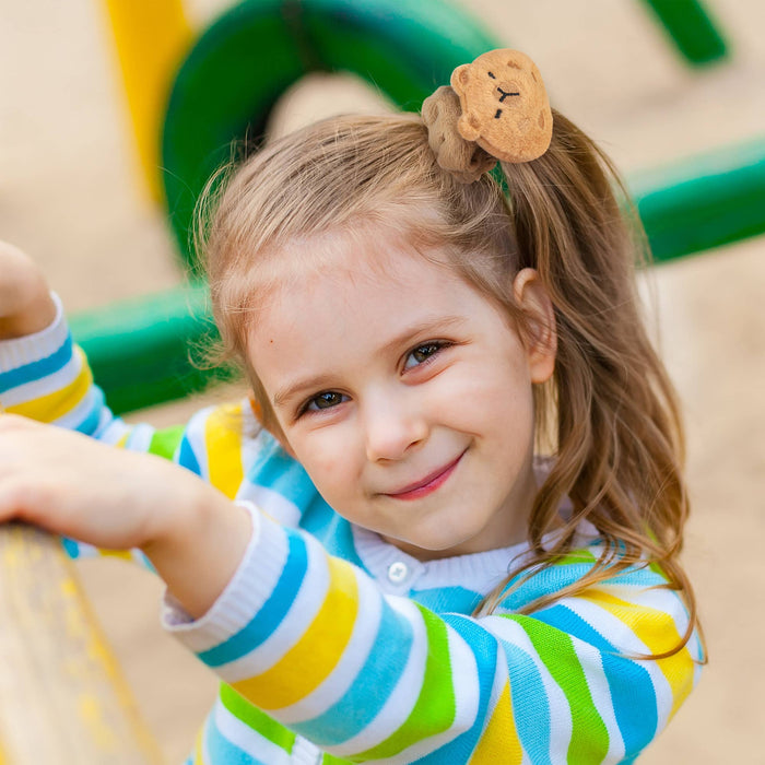 Capybara Hair Scrunchies Plush Scrunchies Fashion Cute Girl