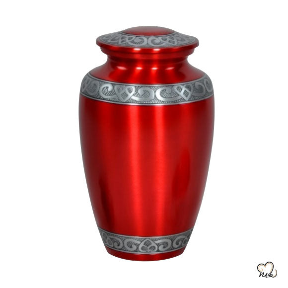 Carnelian Alloy Cremation Urn, Alloy Urns - ExquisiteUrns