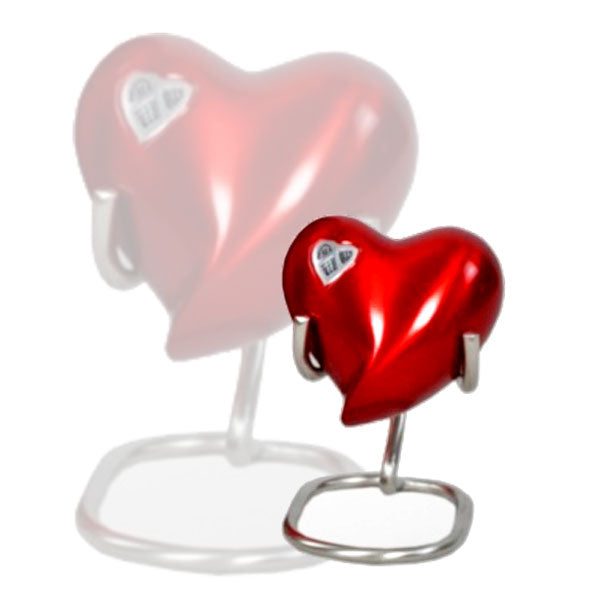 Carnelian Solid Metal Cremation Urn - ExquisiteUrns