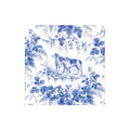 Caspari - Cocktail Napkins - Hunting Toile Blue - Findlay Rowe Designs
