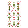 Caspari - Guest Towel Napkins - Petit Jardin De Noel - Findlay Rowe Designs