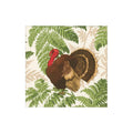 Caspari - Luncheon Napkins - Turkey Among Ferns - Findlay Rowe Designs