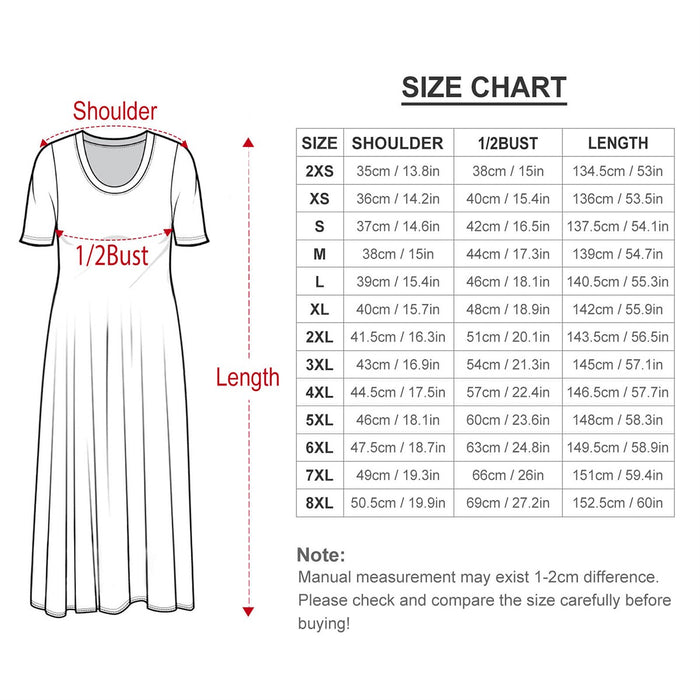Celebrating Sistas Short Sleeve Maxi Dress