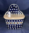 Ceramika Artystyczna Mosquito 6" Wall Jar - Shape: 129 - Pattern: Mosquito (70)