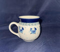 Ceramika Artystyczna Run Chicken Run 8 oz. Bubble Mug - Shape: 005 - Pattern: Run Chicken Run (2595X)