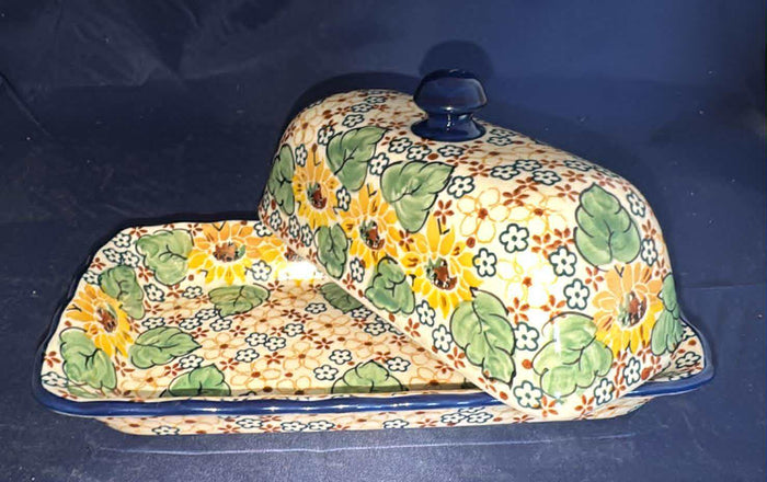 Ceramika Artystyczna U4742 Butter Dish - Shape: A65 - Pattern: U4742