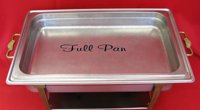 Chafer Stainless Rectangular 8qt 14"x22"