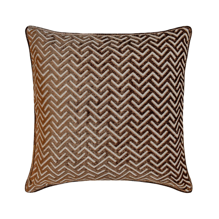 Chevron Locked Decorative Euro Sham