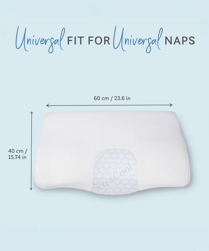 Classic Cool Tech neck Support Comfort 1 Pc Pillow|220 GSM Spun Polyester