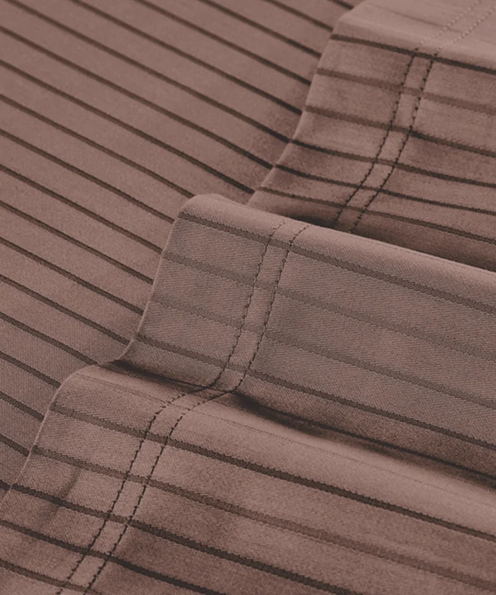 Classic Style me Solid King Bedsheet Set, Biscotti | 210TC Cotton| 2 Pillow Covers