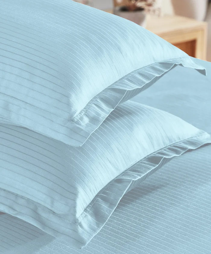Classic Style me Solid King Bedsheet Set, Orion | 210TC Cotton| 2 Pillow Covers