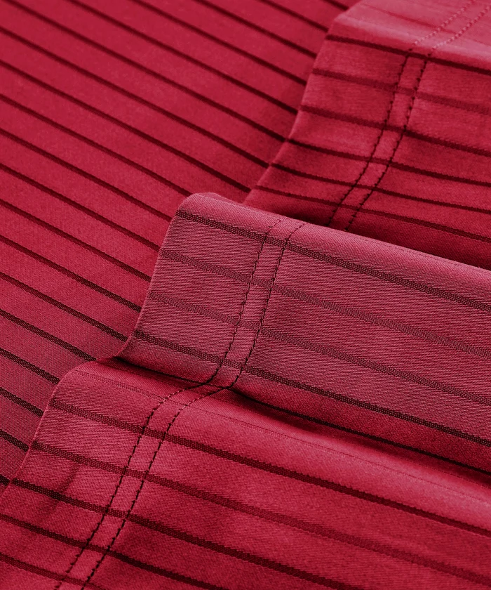 Classic Style me Solid Single Bedsheet Set, Blaze| 210TC Cotton | 1 Pillow Cover