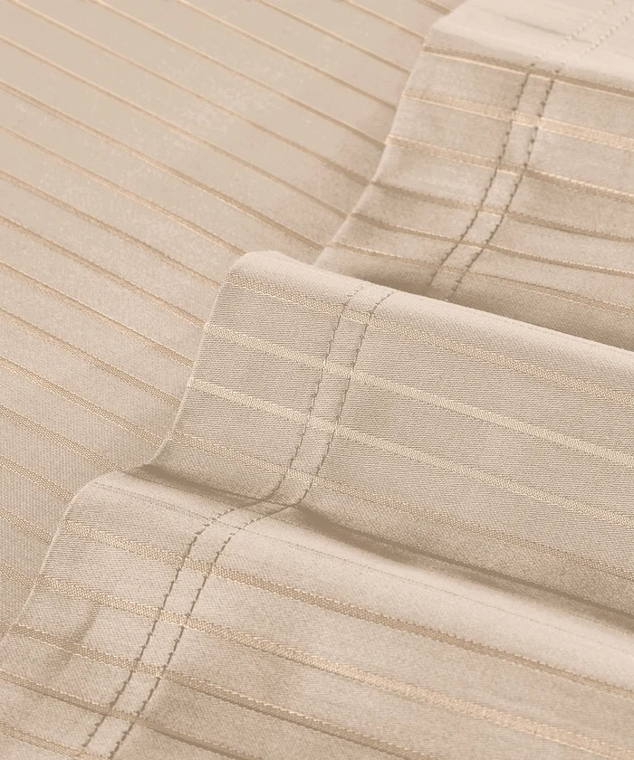 Classic Style me Solid Single Bedsheet Set, Irish Cream | 210TC Cotton | 1 Pillow Cover