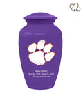 Clemson University Tigers College Cremation Urn - Purple - ExquisiteUrns