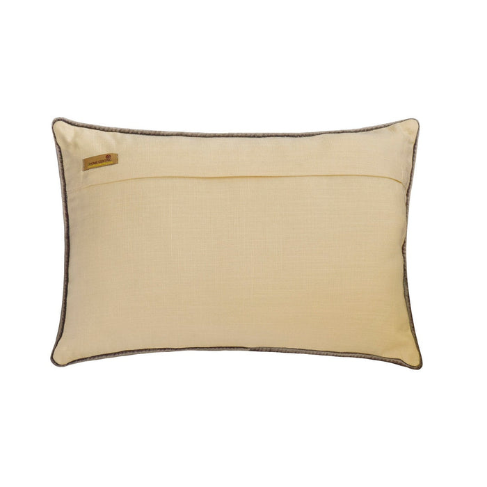 Closet Factor - Brown Velvet Lumbar Pillow Cover