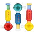 Colorful Dog Bone Glass Hand Pipe 4.75"
