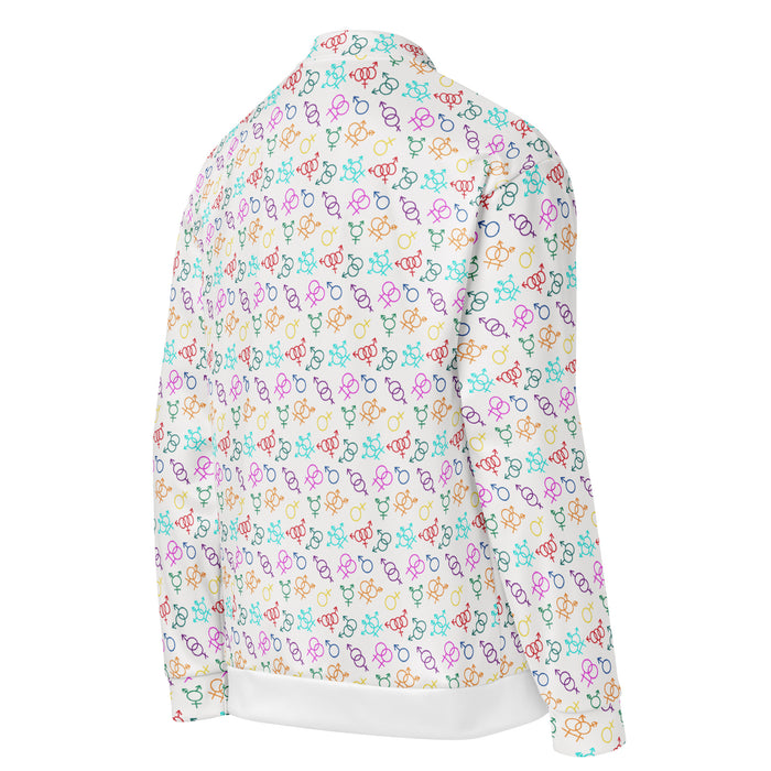 Come As You Are (Light) Bomber Jacket | Queer Art