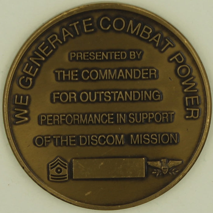 Commander 24th Infantry Division (Mechanized) Victory Support Army Challenge Coin