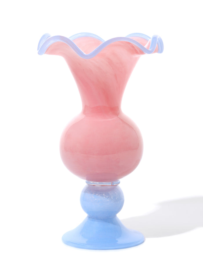 Coral Sunset Glow Vase