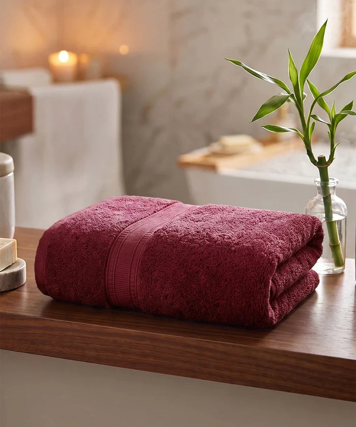 Cotton Bamboo 1 Pc Bath Towel, Desert Dreams| 600 GSM
