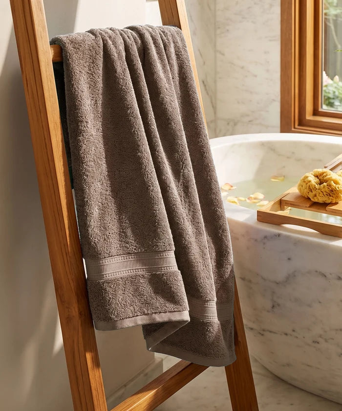 Cotton Bamboo 1 Pc Bath Towel, Rich Mahogany| 600 GSM