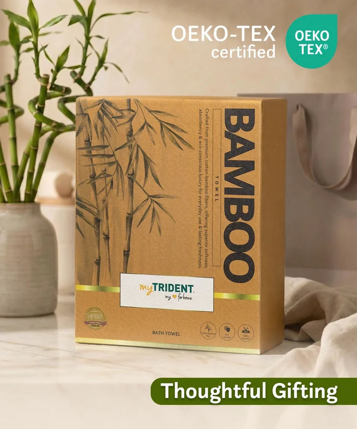 Cotton Bamboo Bath Towel, Sage Green| 450 GSM