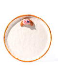 Croissant Delight Ceramic Set of 3, Strawberry