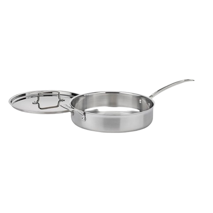 Cuisinart MultiCladPro Saute Pan w/Lid: 5.5 QT