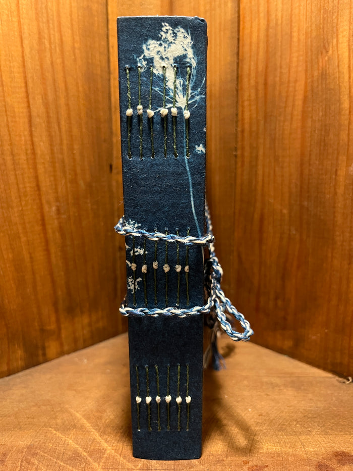 Cyanotype Long Stitch Journal, Six Signature