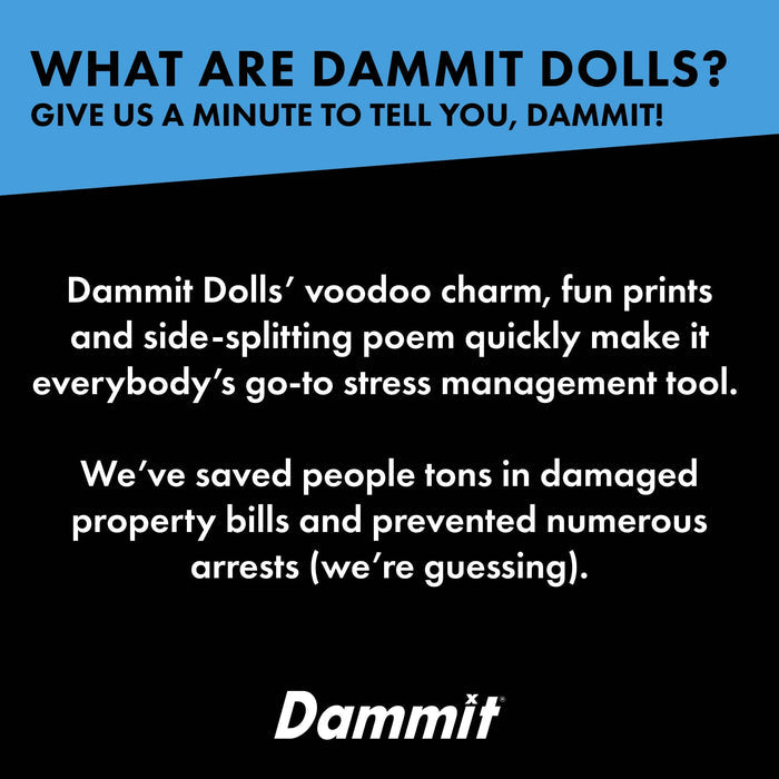 Dammit Doll - Limited Edition - Denim Doll