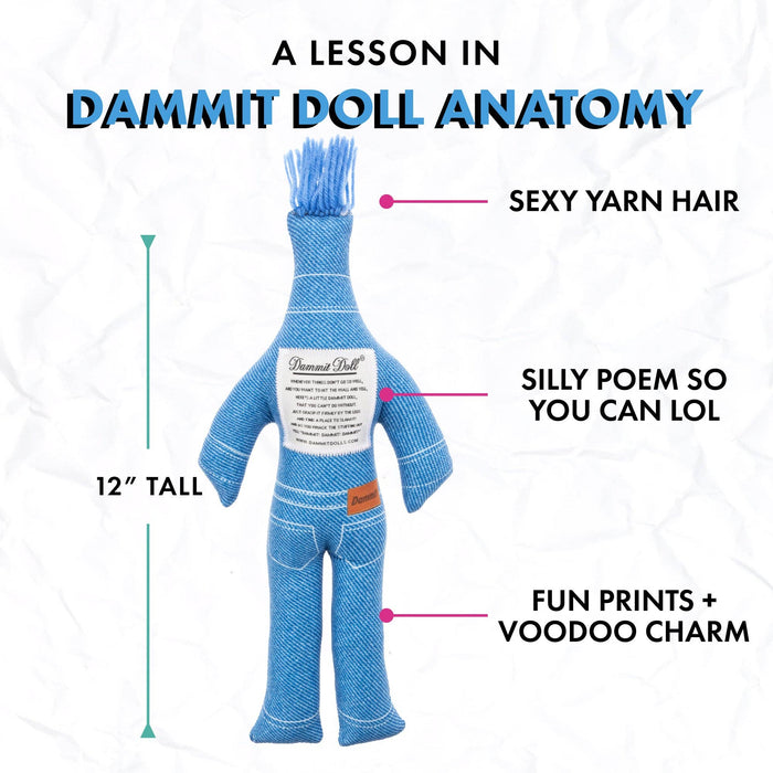Dammit Doll - Limited Edition - Denim Doll