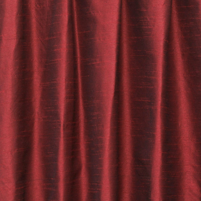 Deep Red Art Silk / Faux Silk Fabric By The Yard